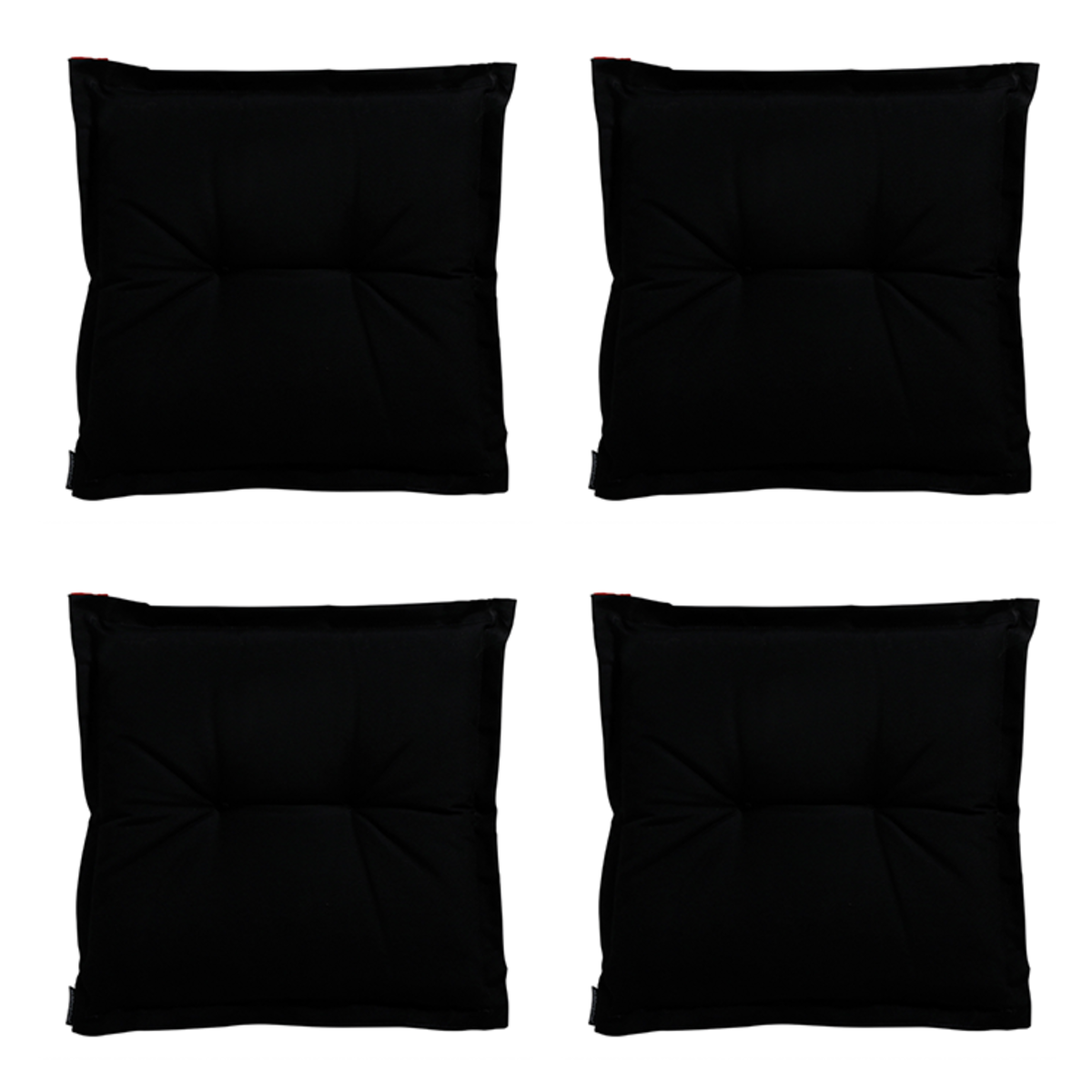 Madison -  Zitkussen Panama black - Ca. 50x50 cm - Set van 4