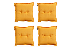 Madison -  Zitkussen Panama golden glow - Ca. 50x50 cm - Set van 4