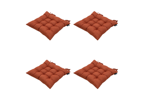 Madison -  Zitkussen Basic terra - Ca. 46x46 cm - Set van 4