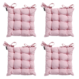 Madison -  Zitkussen Toscane Panama soft pink - Ca. 46x46 cm - Set van 4