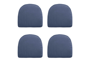 Madison -  Zitkussen Wicker York Panama safier blue - Ca. 48x48 cm - Set van 4