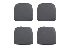 Madison -  Zitkussen Wicker Manchester grey - Ca. 48x48 cm - Set van 4