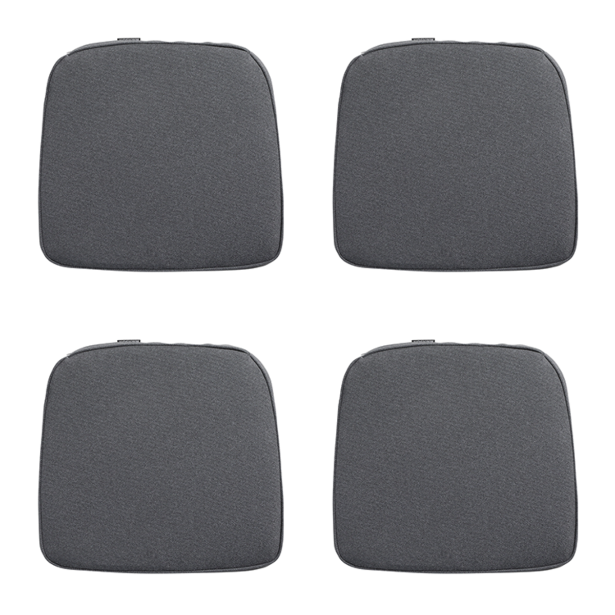 Madison -  Zitkussen Wicker Manchester grey - Ca. 48x48 cm - Set van 4