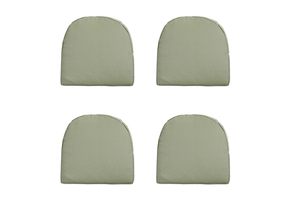 Madison -  Zitkussen Wicker York Panama sage - Ca. 48x48 cm - Set van 4