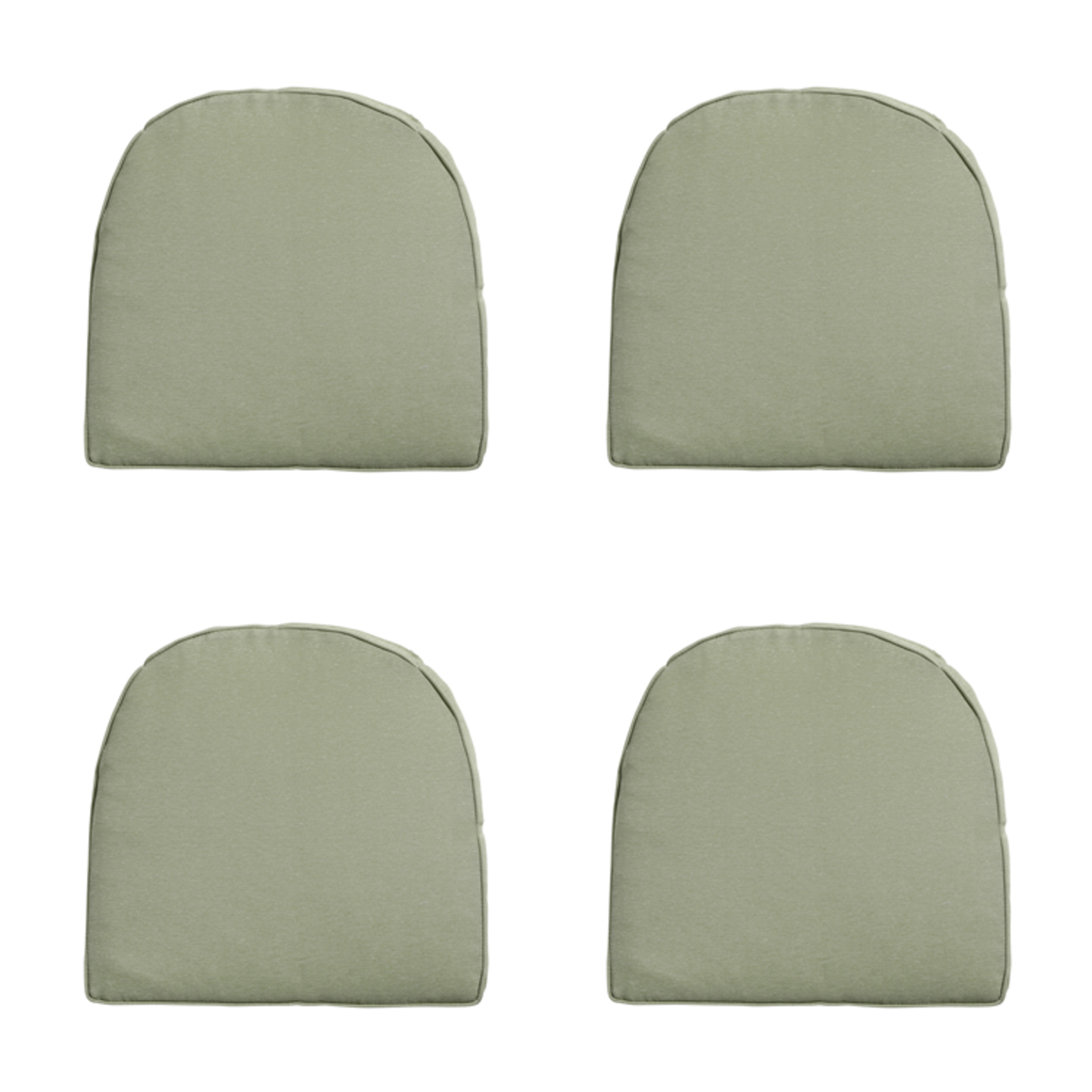 Madison -  Zitkussen Wicker York Panama sage - Ca. 48x48 cm - Set van 4