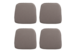 Madison -  Zitkussen Wicker Manchester taupe - Ca. 48x48 cm - Set van 4