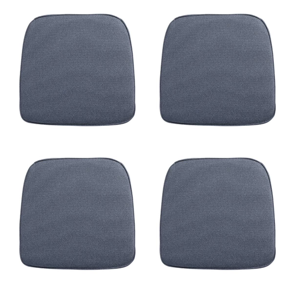 Madison -  Zitkussen Wicker Manchester denim grey - Ca. 48x48 cm - Set van 4