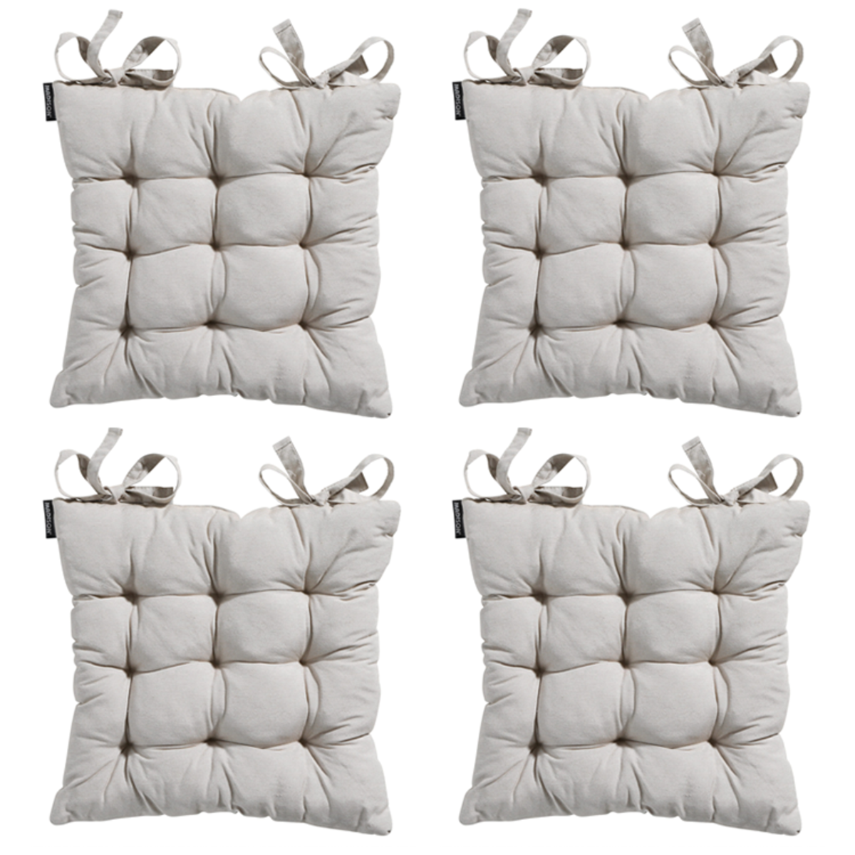 Madison -  Zitkussen Toscane Panama linnen - Ca. 46x46 cm - Set van 4