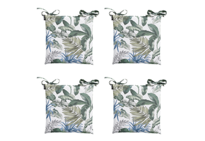 Madison -  Zitkussen Bliss blue - Ca. 46x46 cm - Set van 4