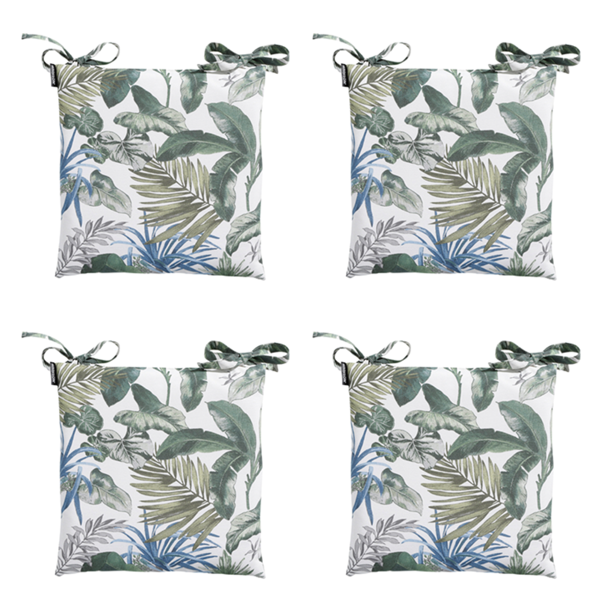 Madison -  Zitkussen Bliss blue - Ca. 46x46 cm - Set van 4