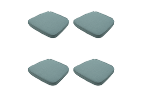 Madison -  Zitkussen Wicker Silver canvas eco+ - Ca. 48x48 cm - Set van 4