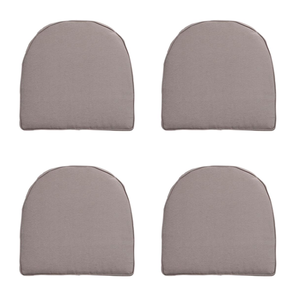 Madison -  Zitkussen Wicker York Panama taupe - Ca. 48x48 cm - Set van 4