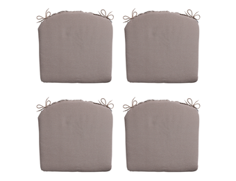 Madison -  Zitkussen Panama taupe - Ca. 46x48 cm - Set van 4