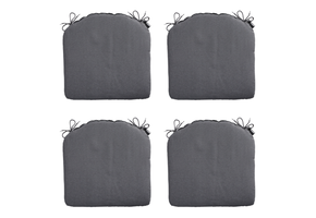 Madison -  Zitkussen Panama grey - Ca. 46x48 cm - Set van 4