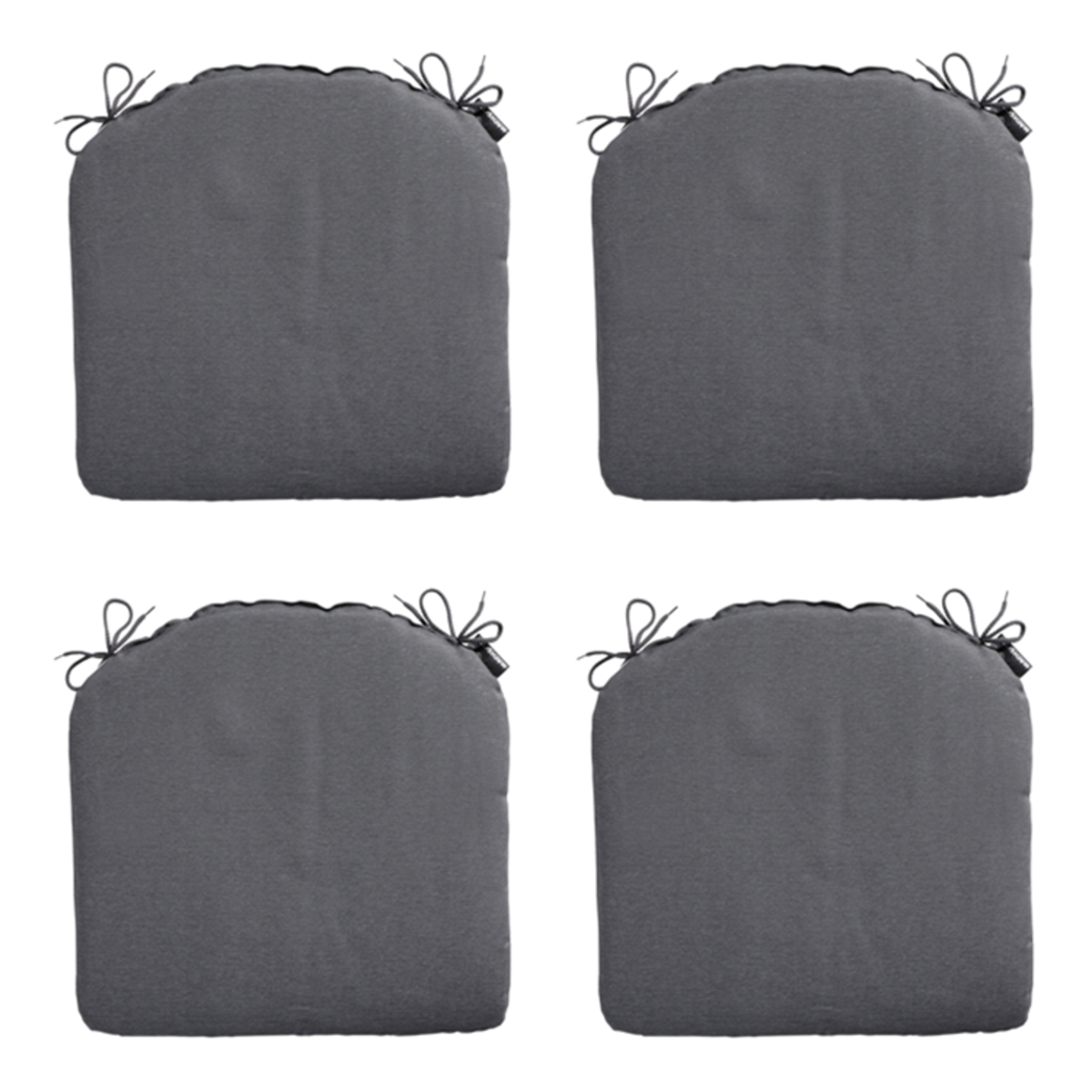 Madison -  Zitkussen Panama grey - Ca. 46x48 cm - Set van 4
