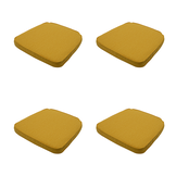 Madison -  Zitkussen Wicker Gold canvas eco+ - Ca. 48x48 cm - Set van 4