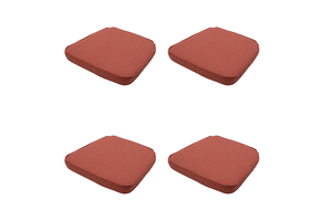 Madison -  Zitkussen Wicker Terra canvas eco+ - Ca. 48x48 cm - Set van 4