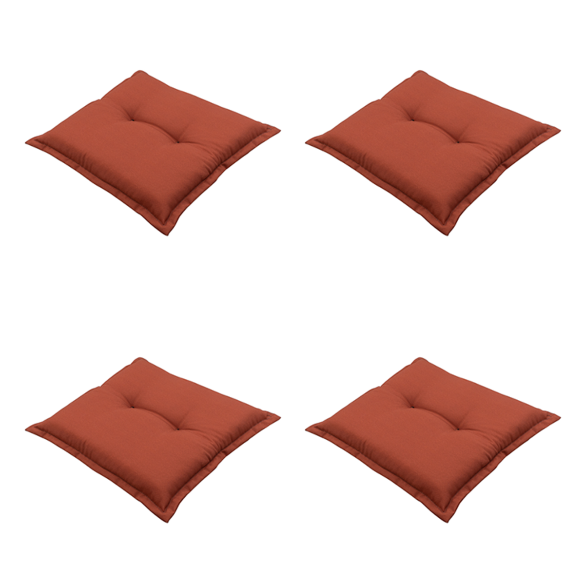 Madison -  Zitkussen Panama terra - Ca. 50x50 cm - Set van 4