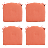 Madison -  Zitkussen Panama flame orange - Ca. 46x48 cm - Set van 4