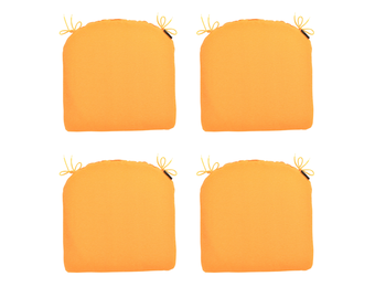 Madison -  Zitkussen Panama golden glow - Ca. 46x48 cm - Set van 4