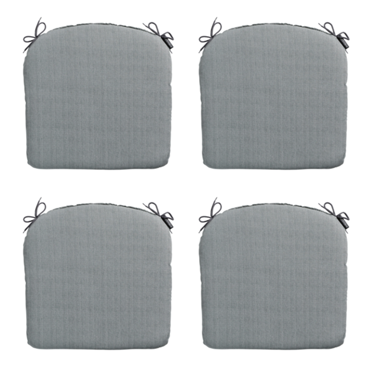 Madison -  Zitkussen Basic grey - Ca. 46x48 cm - Set van 4