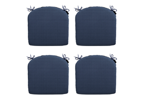 Madison -  Zitkussen Basic kobalt - Ca. 46x48 cm - Set van 4