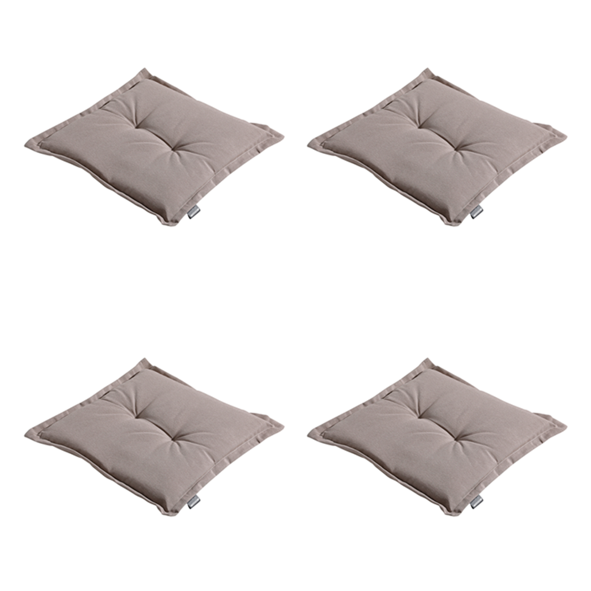 Madison -  Zitkussen Panama jute - Ca. 50x50 cm - Set van 4