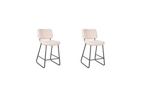 LABEL51 - Barkruk Noah - Naturel - Teddy - 48x61x94 cm