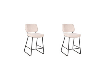 LABEL51 - Barkruk Noah - Naturel - Teddy - 48x61x94 cm