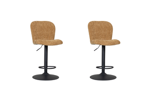 LABEL51 Barkruk Vino - Oker - Elite - Gaslift - set van 2