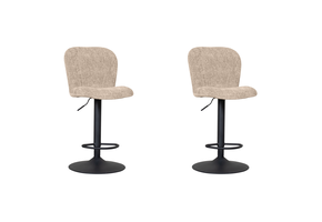 LABEL51 Barkruk Vino - Clay - Elite - Gaslift - set van 2