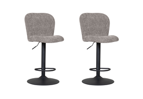 LABEL51 Barkruk Vino - Stone - Elite - Gaslift - set van 2