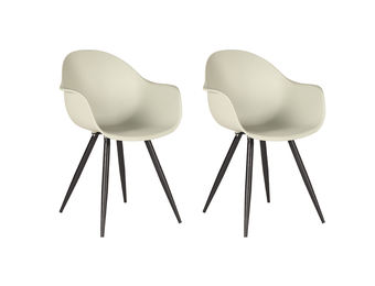 LABEL51 Eetkamerstoel Luca - Breeze - Kunststof