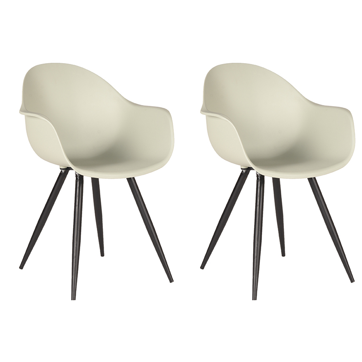 LABEL51 Eetkamerstoel Luca - Breeze - Kunststof