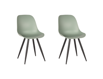 LABEL51 Eetkamerstoel Monza - Forest - Kunststof