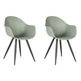 LABEL51 Eetkamerstoel Luca - Forest - Kunststof