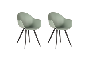 LABEL51 Eetkamerstoel Luca - Forest - Kunststof