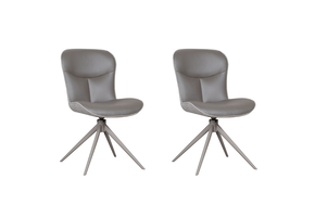 LABEL51 Eetkamerstoel Thorben - Forest - Microfiber - set van 2