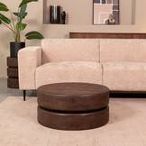 LABEL51 - Salontafel Milly - Bruin - 70x70x31cm