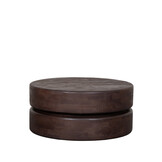 LABEL51 - Salontafel Milly - Bruin - 70x70x31cm