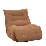 LABEL51 Fauteuil Relax & Recharge - Coral - Boucle
