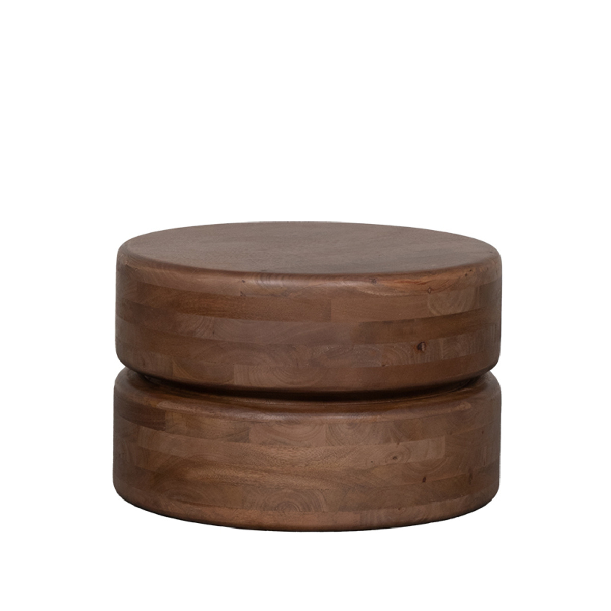 LABEL51 - Salontafel Milly - Bruin - 50x50x31cm