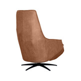 LABEL51 Fauteuil Odense - Cognac - Micro Suede