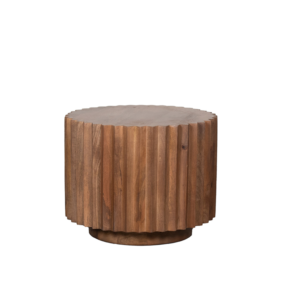 LABEL51 - Salontafel Novan - Bruin - 50x50x40cm