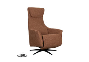 LABEL51 Fauteuil Lund - Coral - Boucle