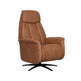 LABEL51 Fauteuil Oslo - Cognac - Micro Suede