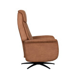 LABEL51 Fauteuil Oslo - Cognac - Micro Suede