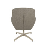 LABEL51 Fauteuil Chill Zone - Truffel grijs - Boucle