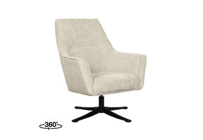 LABEL51 - Fauteuil Tod - Beige - 75x76x90cm