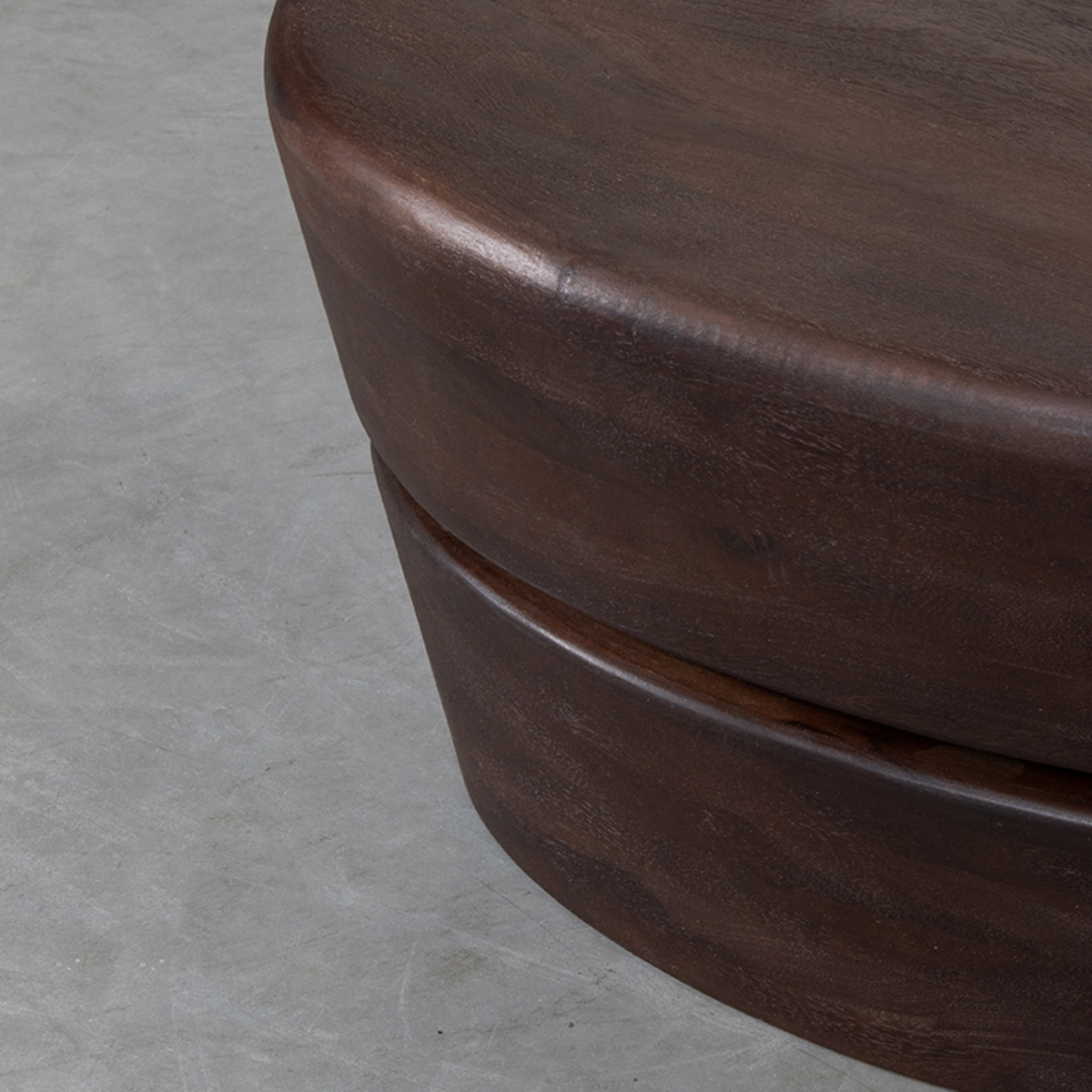 LABEL51 - Salontafel Javi - Bruin - 80x110x32cm